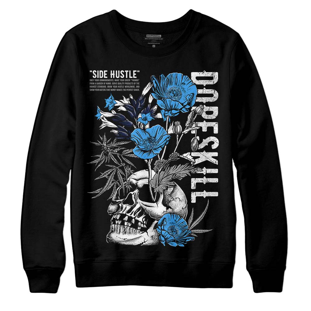 AJ Spizike White Obsidian superstreetwear Sweatshirt Side Hustle Graphic
