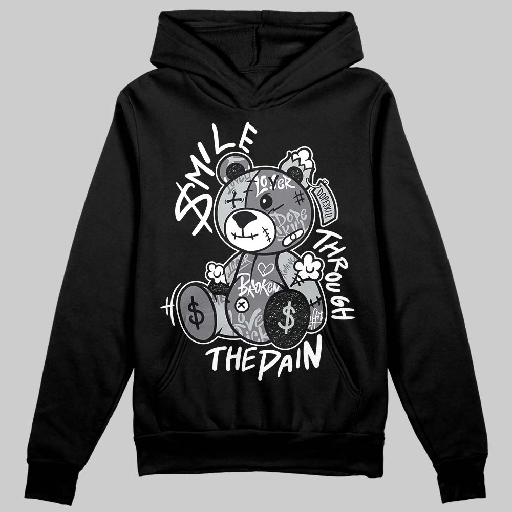 Fear 4s superstreetwear Hoodie Sweatshirt Smile Through The Pain Graphic
