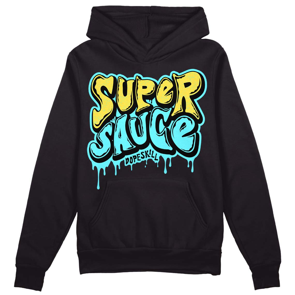 Aqua 5s superstreetwear Hoodie Sweatshirt Super Sauce Graphic