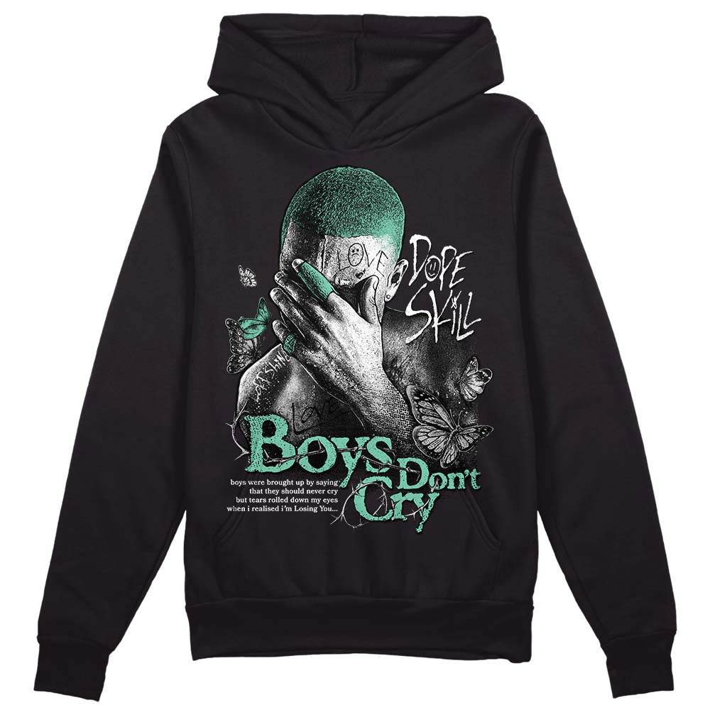 Green Glow 3s superstreetwear Hoodie Sweatshirt Boys Don't Cry Graphic