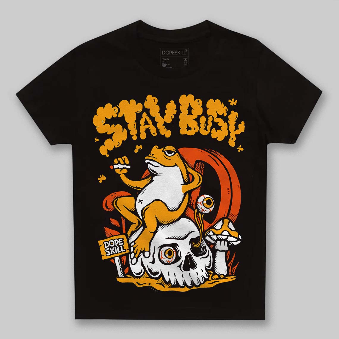 Black Taxi 12s superstreetwear Toddler Kids T-shirt Stay Busy Graphic
