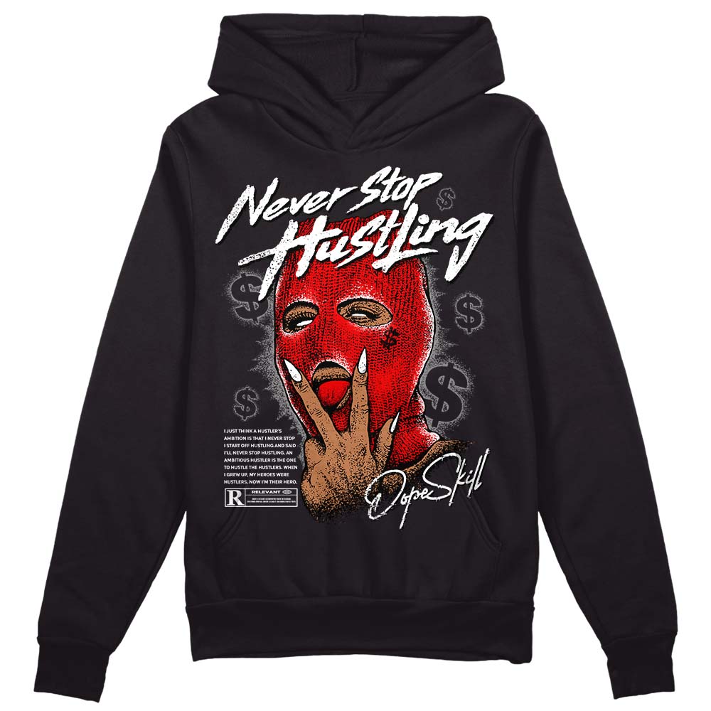 Dunk Panda White Black superstreetwear Hoodie Sweatshirt Never Stop Hustling Graphic