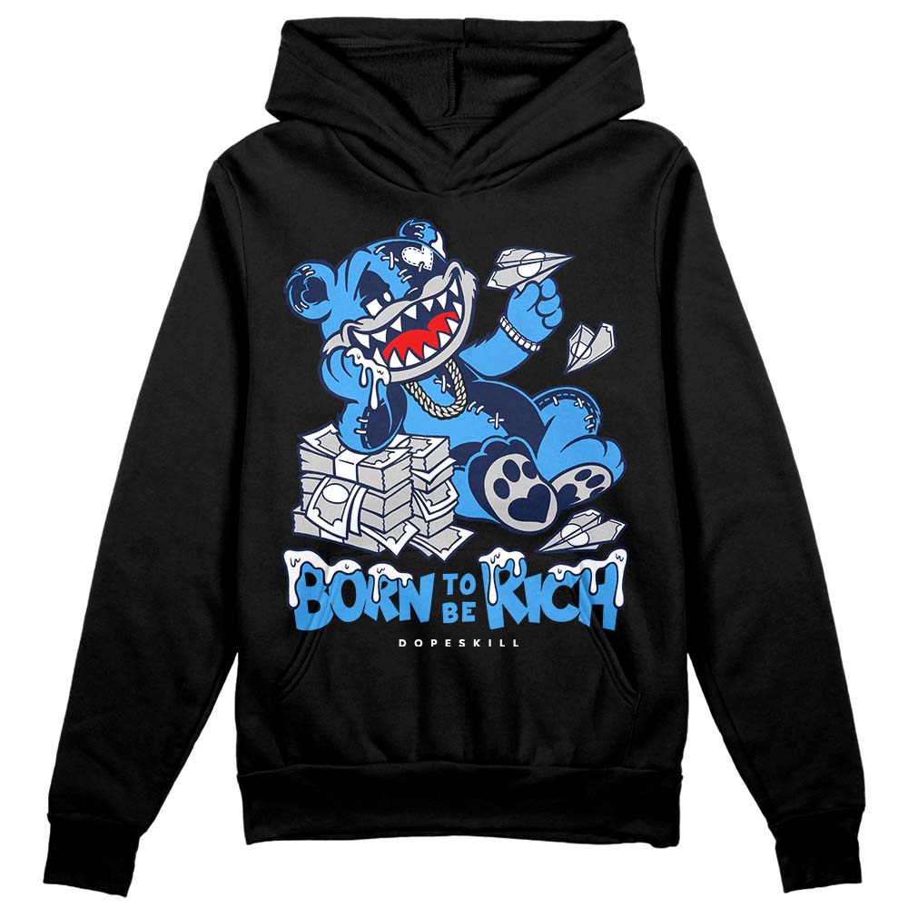 AJ Spizike White Obsidian superstreetwear Hoodie Sweatshirt Born To Be Rich Graphic