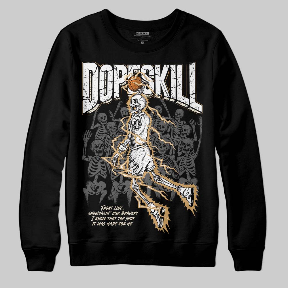 Reverse Metallic 5s superstreetwear Sweatshirt Thunder Dunk Graphic