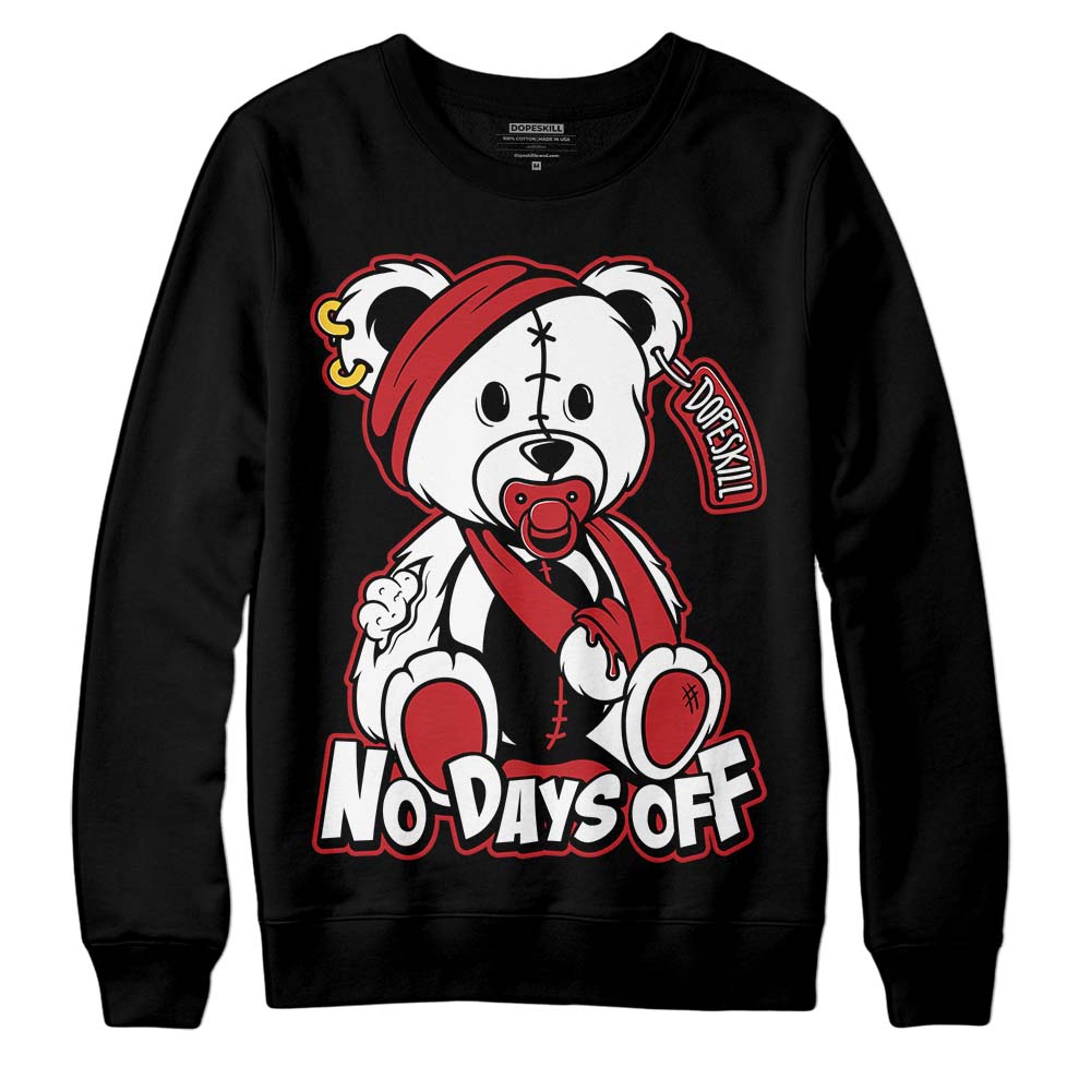 Red Taxi 12s superstreetwear Sweatshirt Hurt Bear Graphic