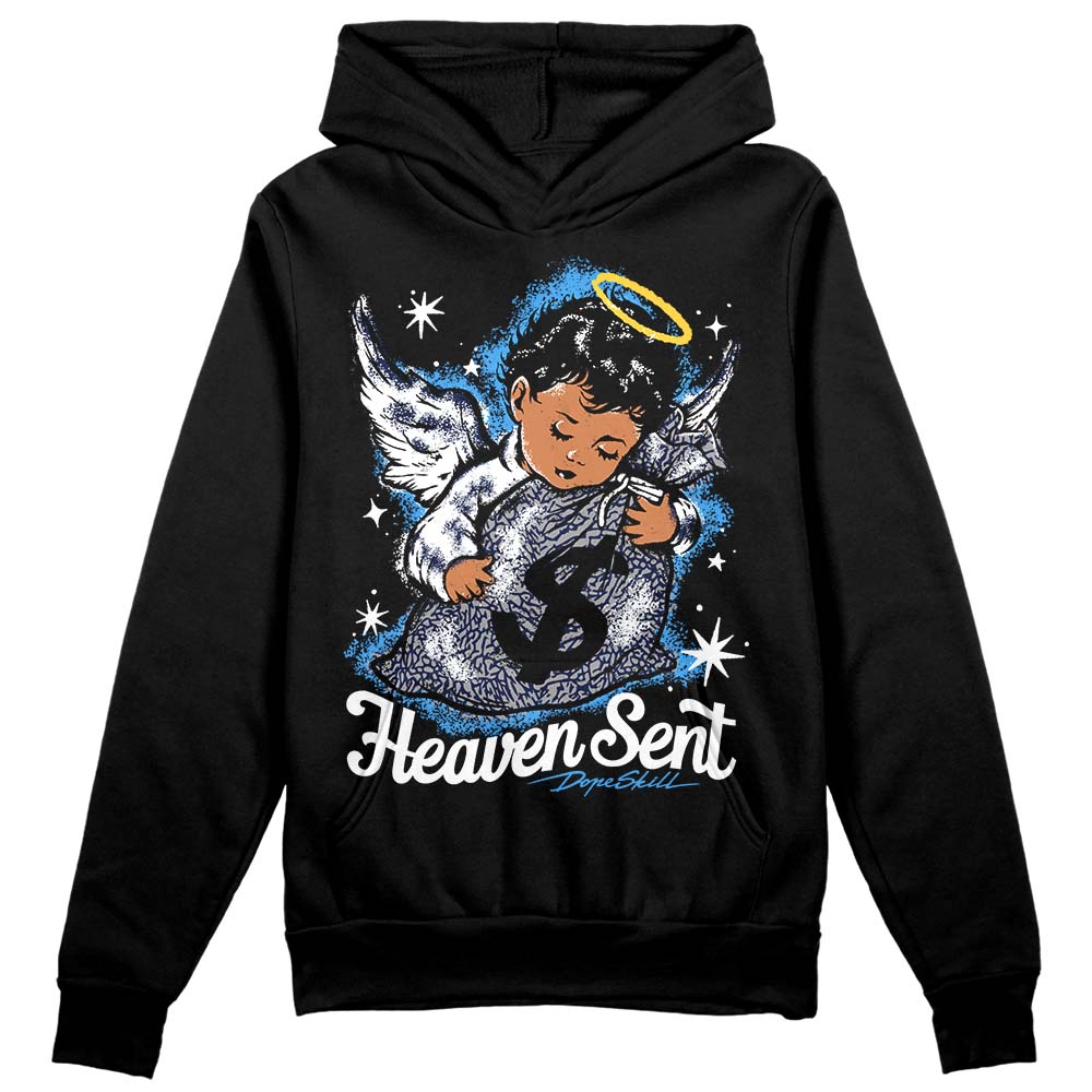 AJ Spizike White Obsidian superstreetwear Hoodie Sweatshirt Heaven Sent Graphic
