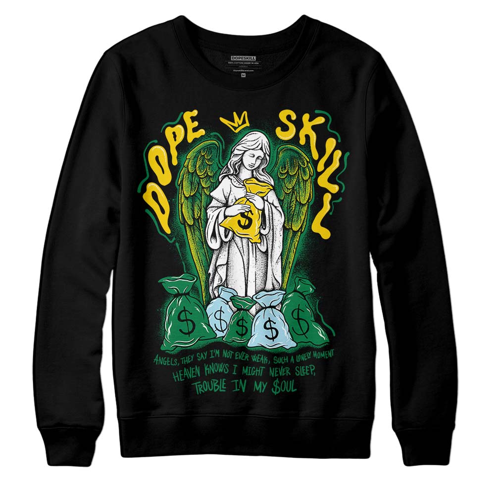 Lucky Green 5s superstreetwear Sweatshirt Angels Graphic