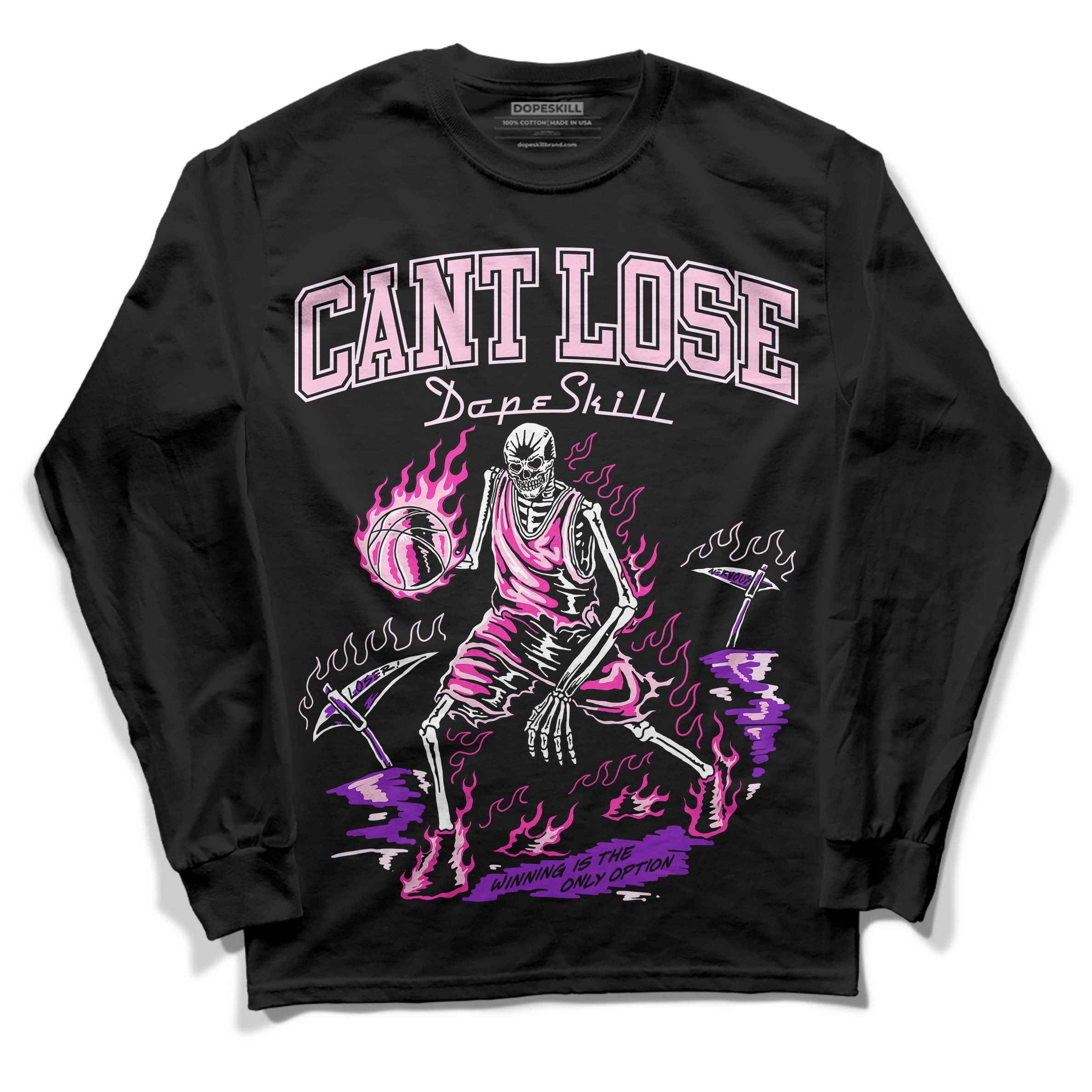 Triple Pink Dunk Low superstreetwear Long Sleeve T-Shirt Cant Lose Graphic