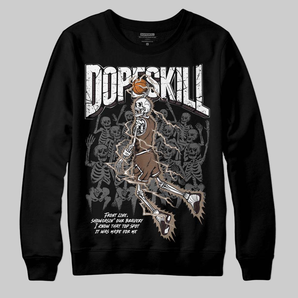 Baroque Brown 12s superstreetwear Sweatshirt Thunder Dunk Graphic