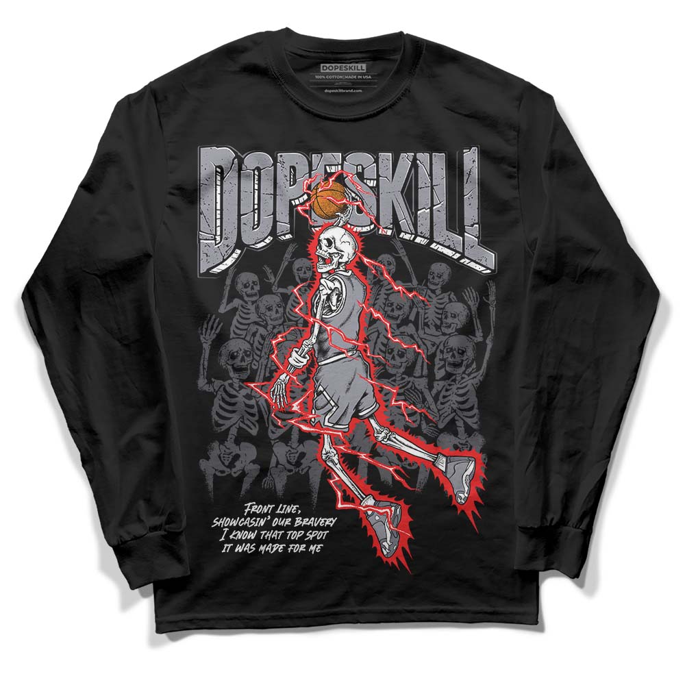 Stealth 14s superstreetwear Long Sleeve T-Shirt Thunder Dunk Graphic