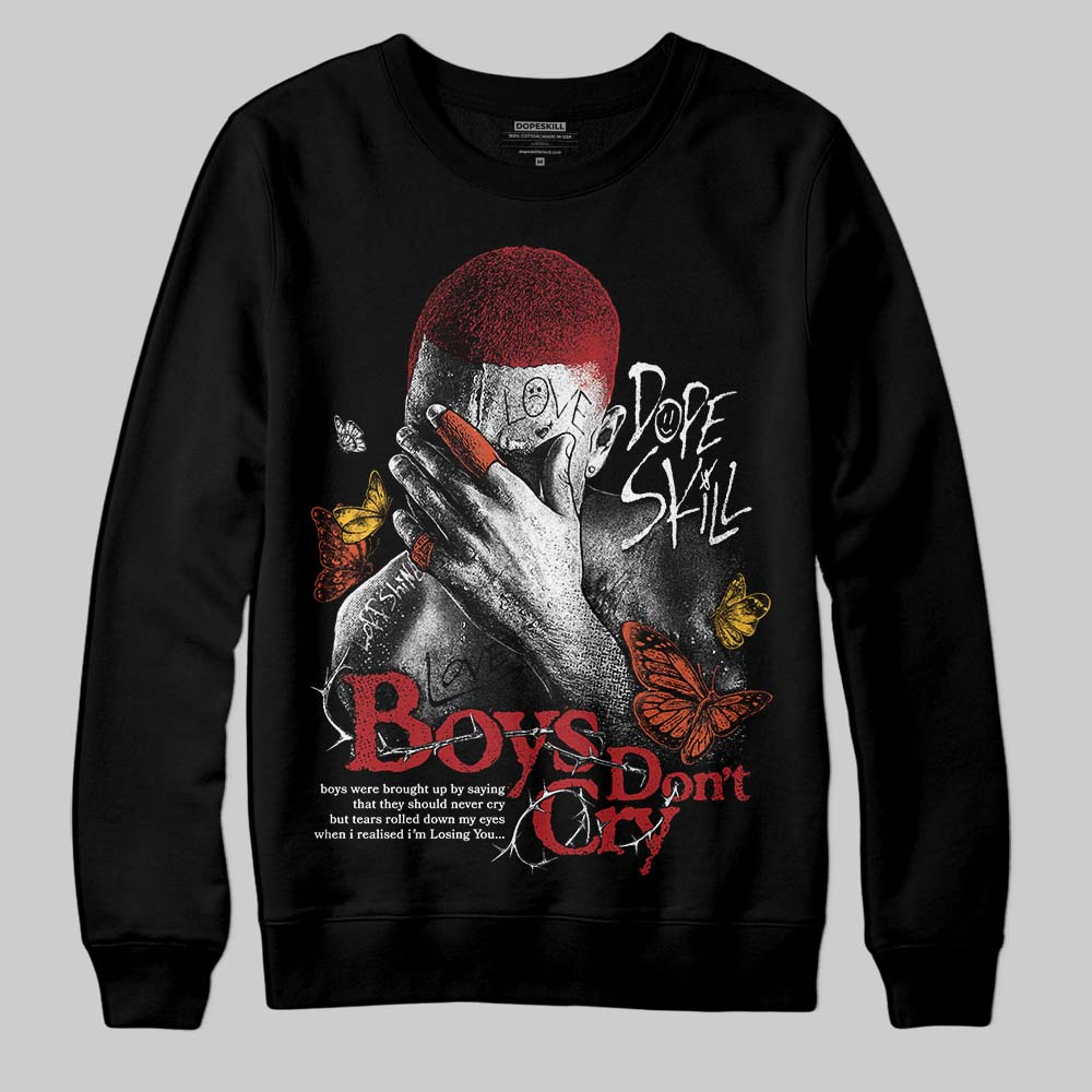 Brick By Brick 4s superstreetwear Sweatshirt Boys Don't Cry Graphic