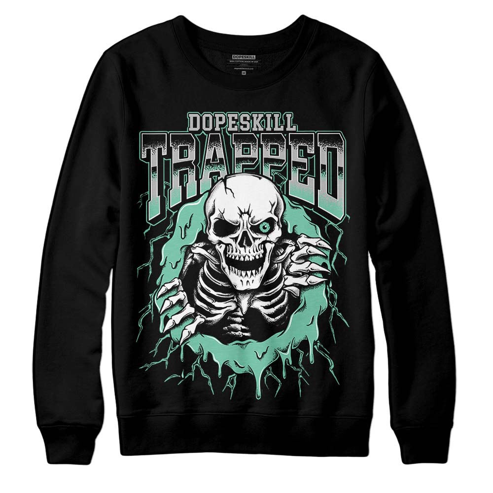 Green Glow 3s superstreetwear Sweatshirt Trapped Halloween Graphic