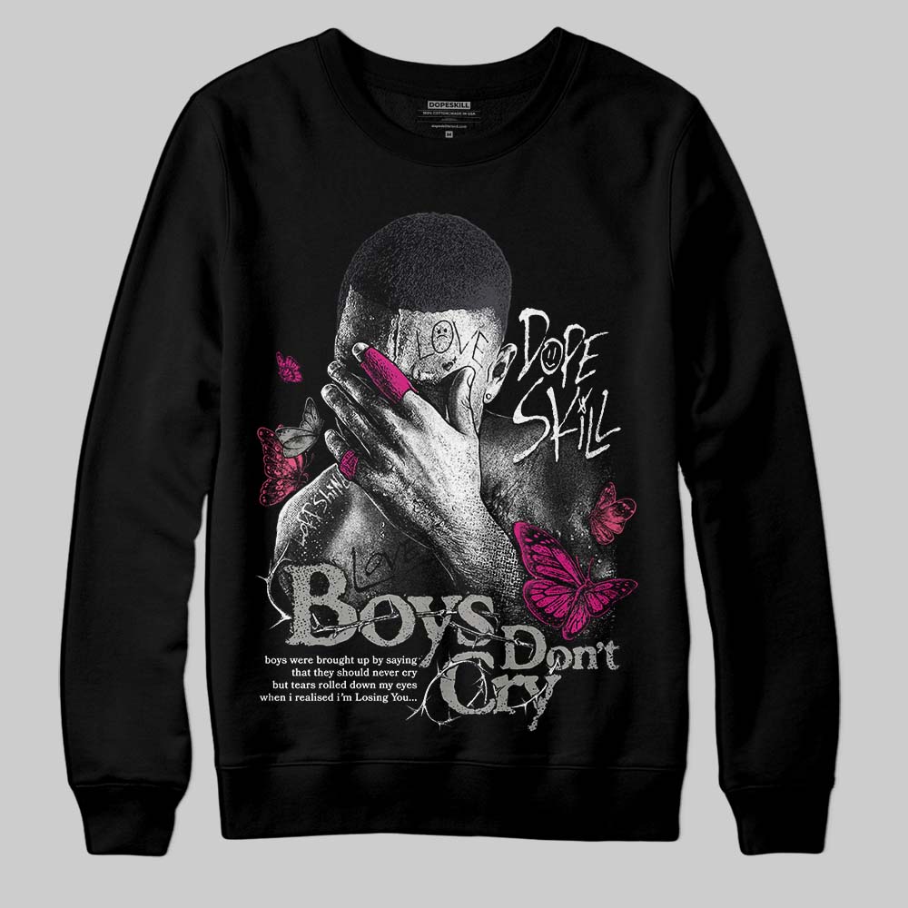 Black Cat 3s superstreetwear Sweatshirt Boys Don't Cry Graphic