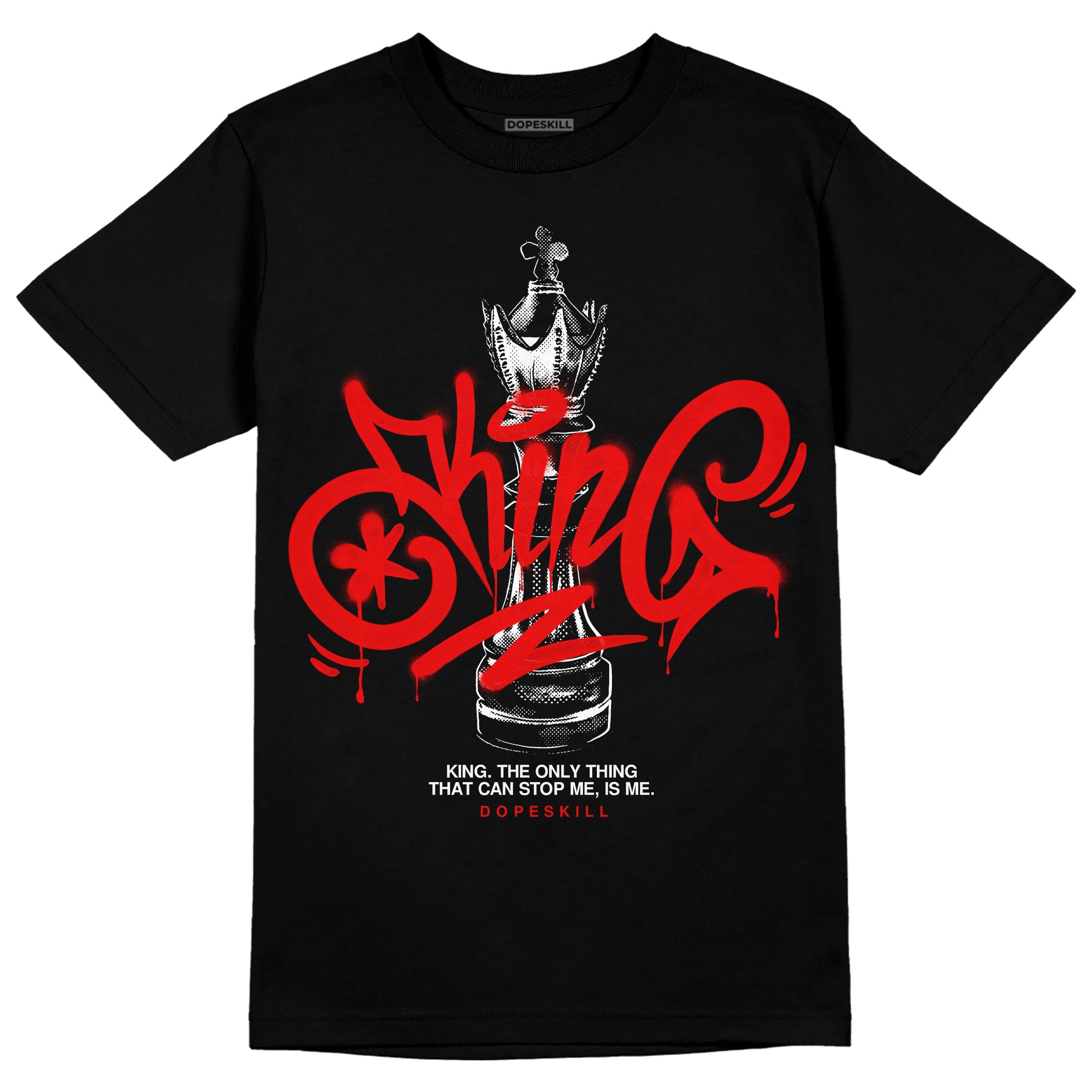 Cherry 12s superstreetwear T-Shirt King Chess Graphic