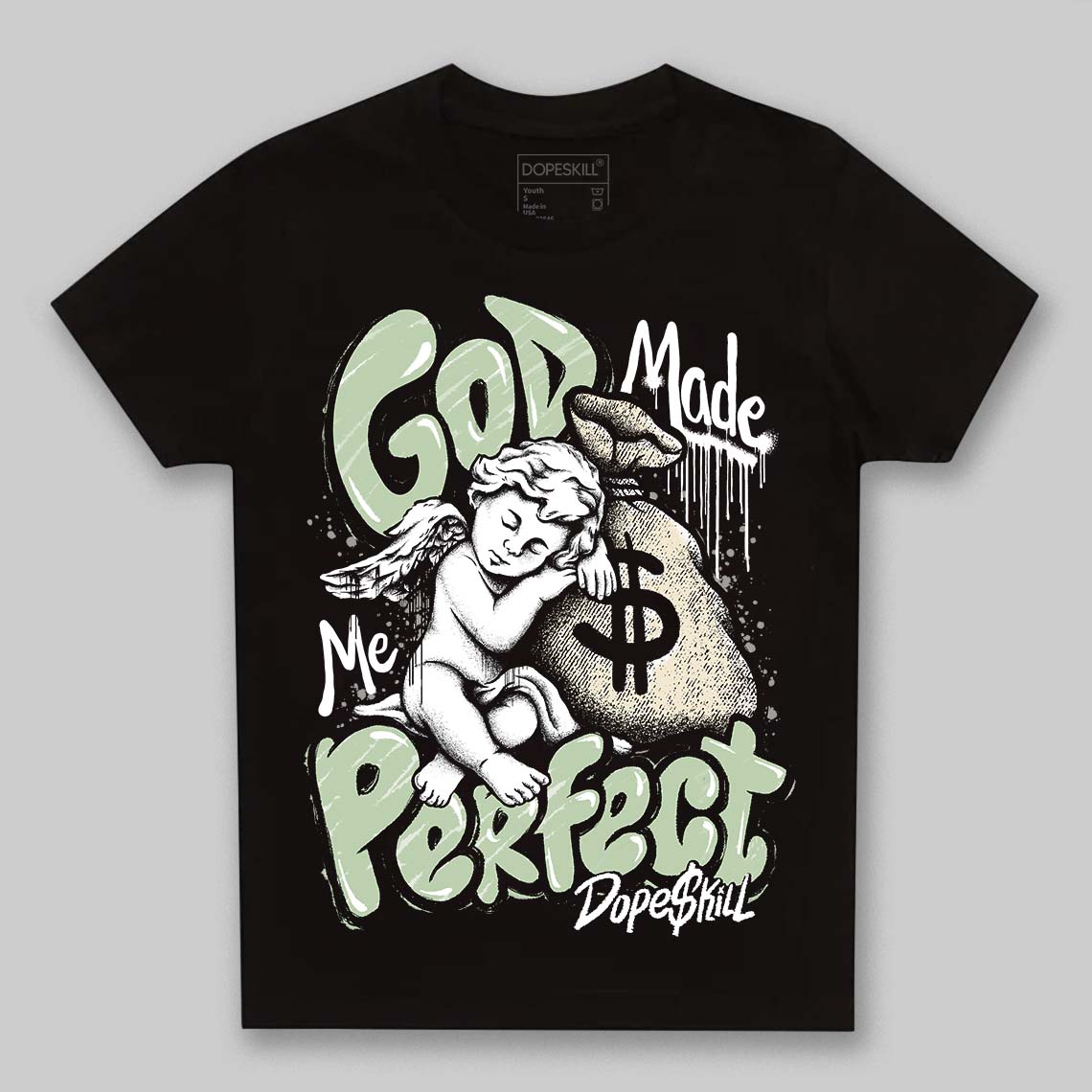 Seafoam 4s 2025 superstreetwear Toddler Kids T-shirt God Made Me Perfect Graphic
