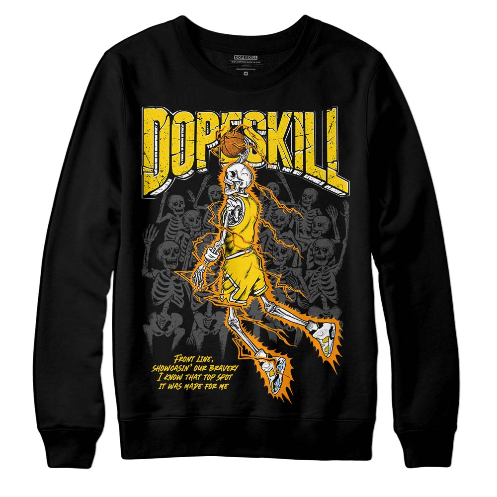 Yellow Ochre 6s superstreetwear Sweatshirt Thunder Dunk Graphic