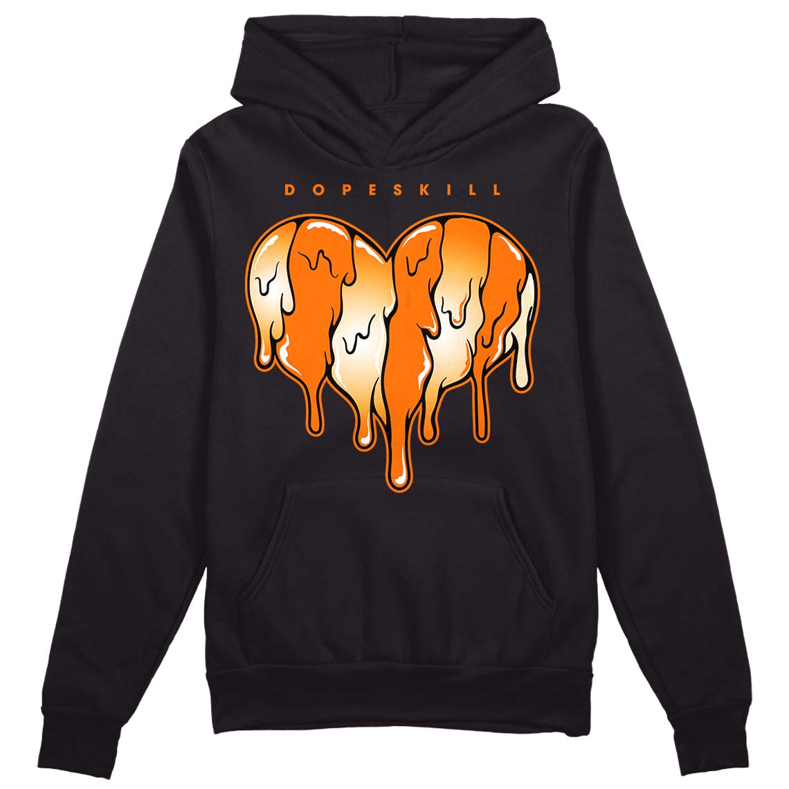 Dunk Low Magma Orange superstreetwear Hoodie Sweatshirt Slime Drip Heart Graphic