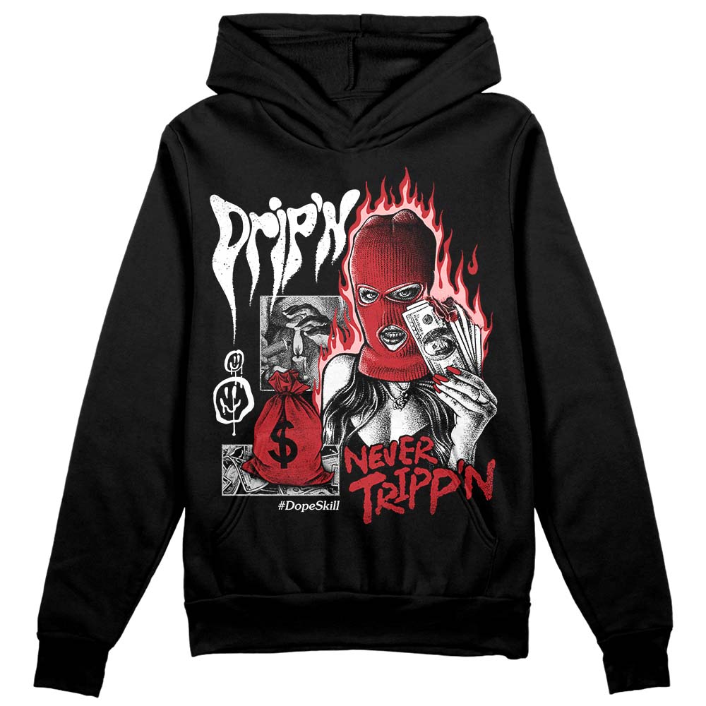 Red Taxi 12s superstreetwear Hoodie Sweatshirt Drip'n Never Tripp'n Graphic