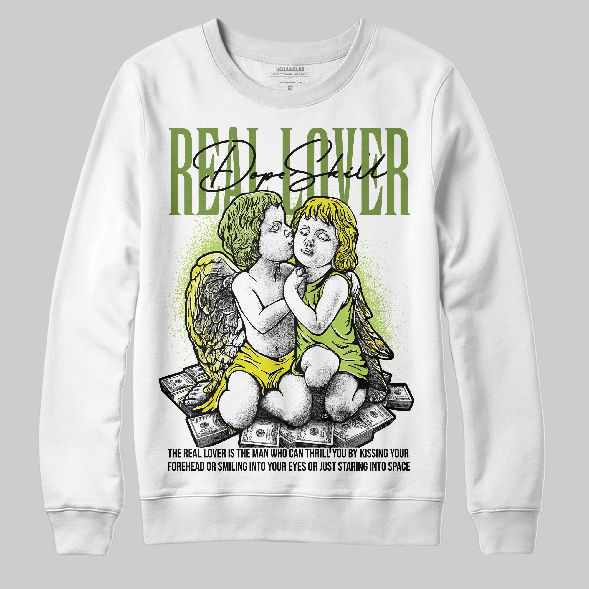 Bright Cactus 13s superstreetwear Sweatshirt Real Lover Graphic