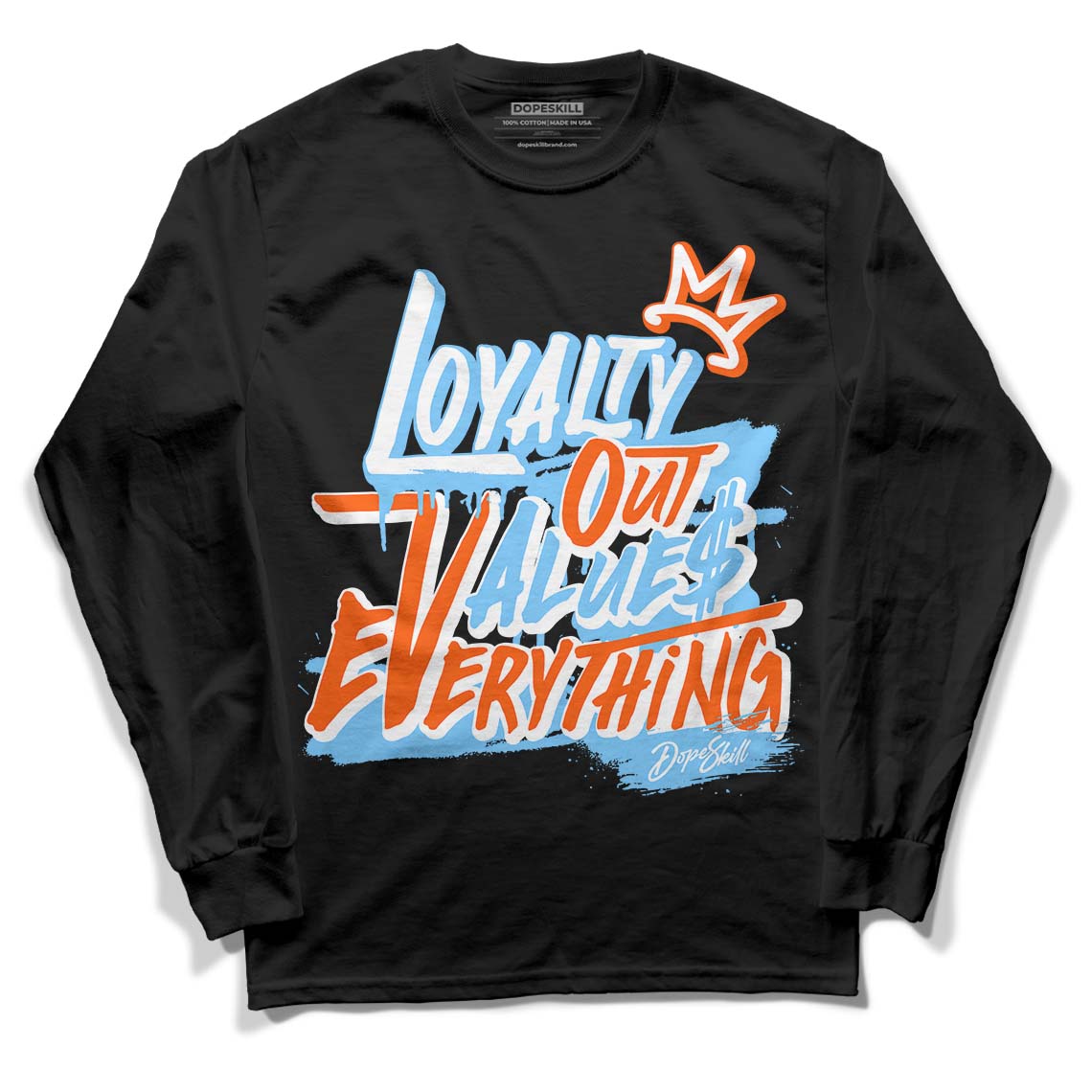 Dunk Low Futura University Blue superstreetwear Long Sleeve T-Shirt LOVE Graphic