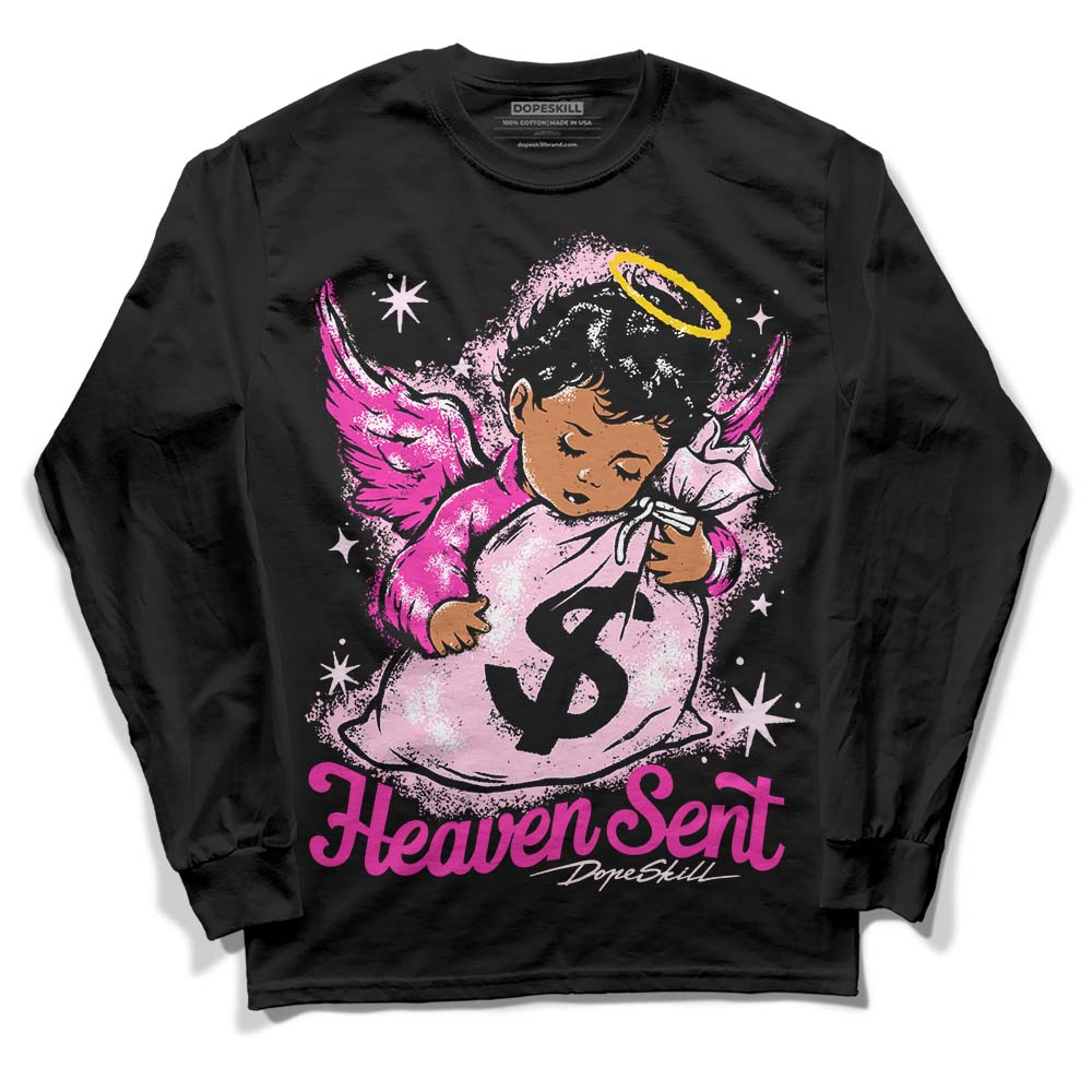 Triple Pink Dunk superstreetwear Long Sleeve T-Shirt Heaven Sent Graphic