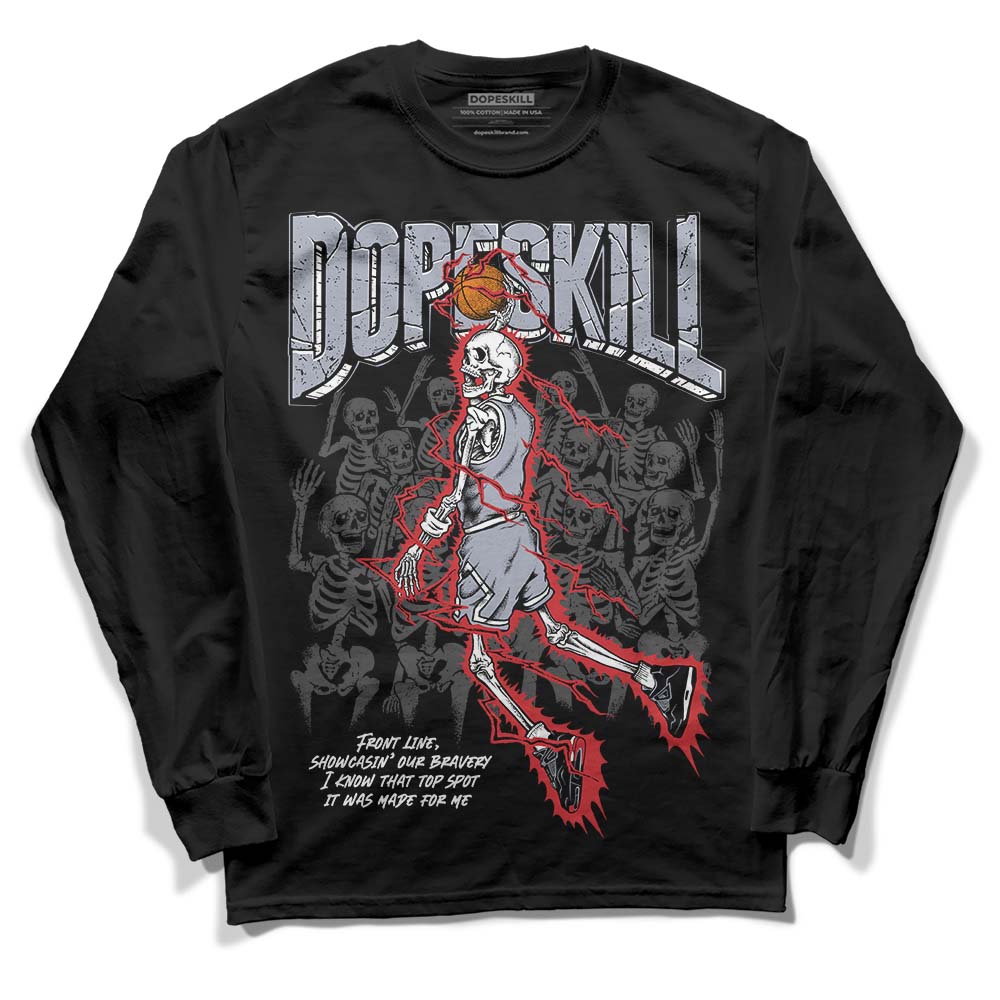 Bred Reimagined 4s superstreetwear Long Sleeve T-Shirt Thunder Dunk Graphic