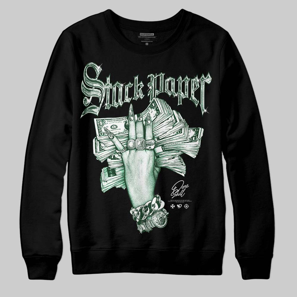 Green Collection superstreetwear Sweatshirt Stack Paper Graphic