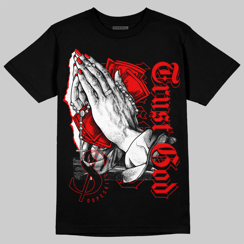 Cherry 12s superstreetwear T-Shirt Trust God Graphic
