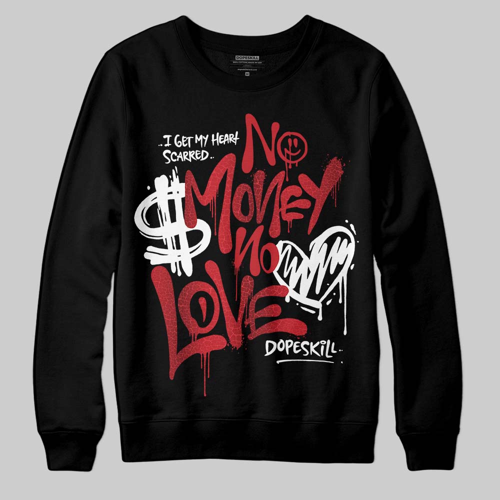 Ruby 1s superstreetwear Sweatshirt No Money No Love Typo Graphic