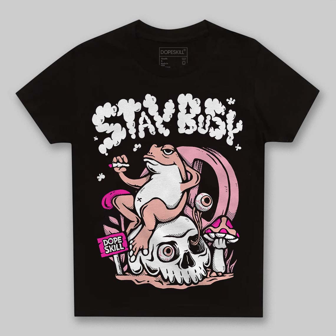 Legend Pink 11s superstreetwear Toddler Kids T-shirt Stay Busy Graphic