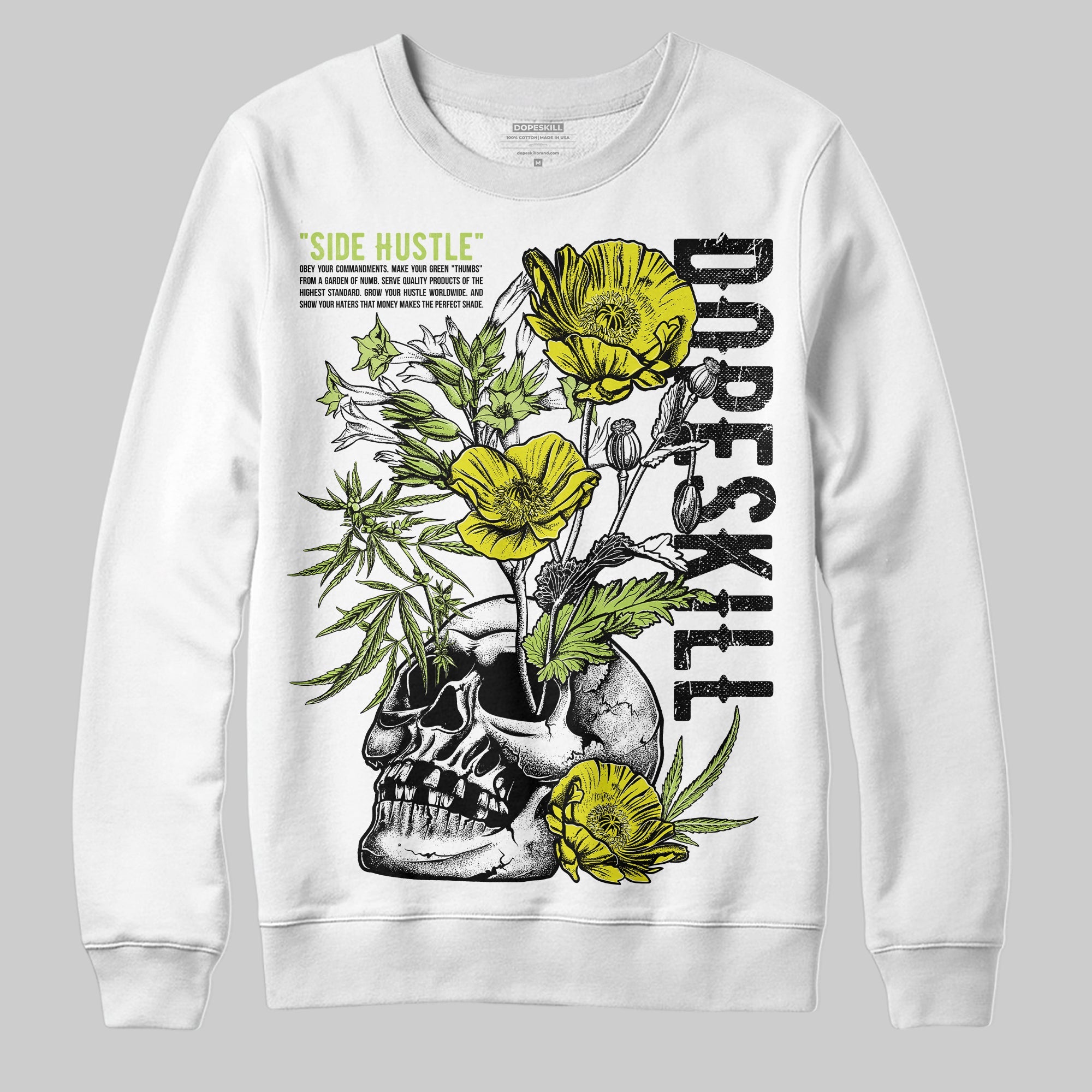 Bright Cactus 13s superstreetwear Sweatshirt Side Hustle Graphic
