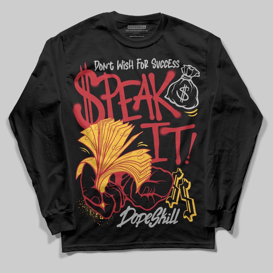 Ferrari 14s superstreetwear Long Sleeve T-Shirt Speak It Graphic