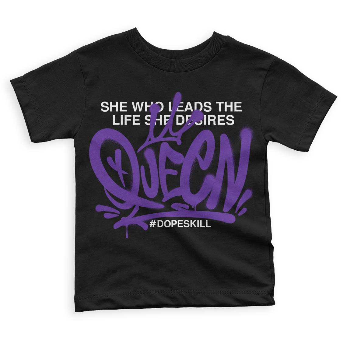 Court Purple 13s superstreetwear Toddler Kids T-shirt Queen Graphic