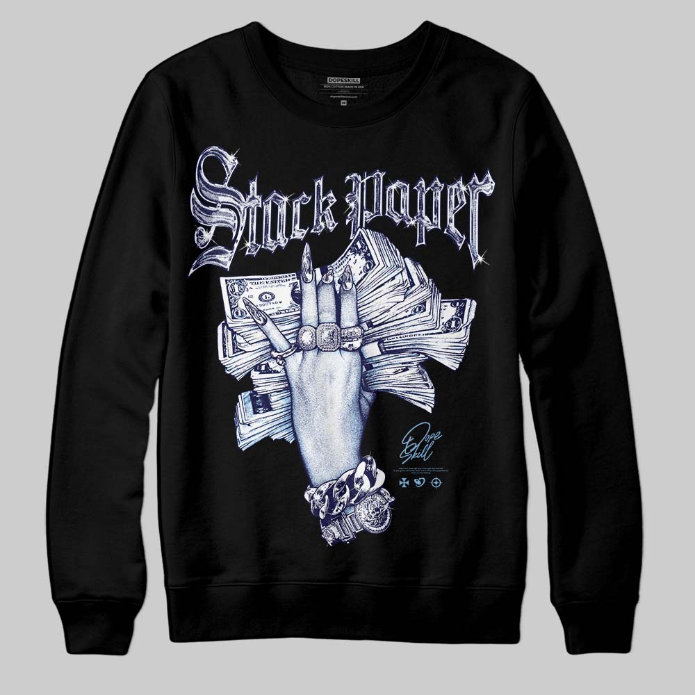 University Blue Collection superstreetwear Sweatshirt Stack Paper Graphic