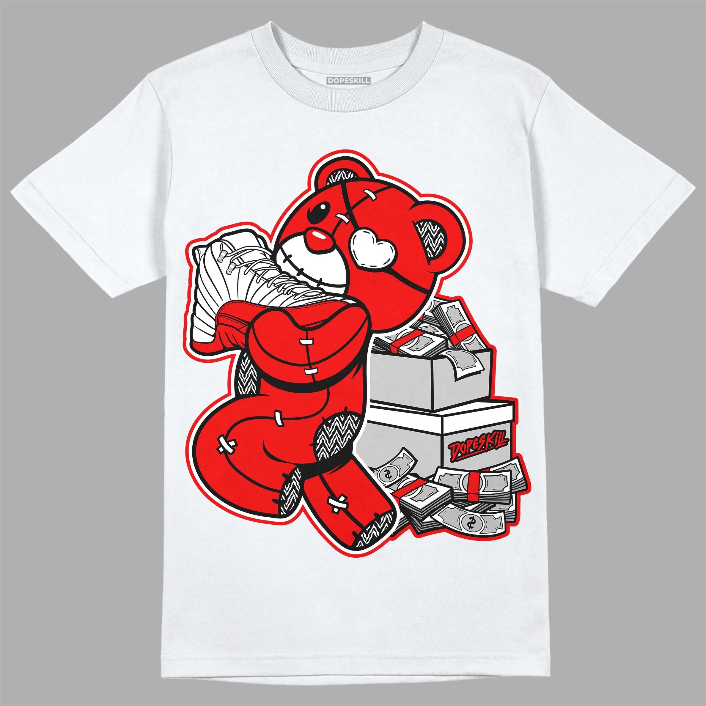 Cherry 12s superstreetwear T-Shirt Bear Steals Sneaker Graphic
