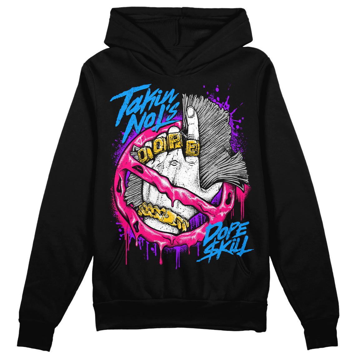 Fierce Pink 1s superstreetwear Hoodie Sweatshirt Takin No L's Graphic