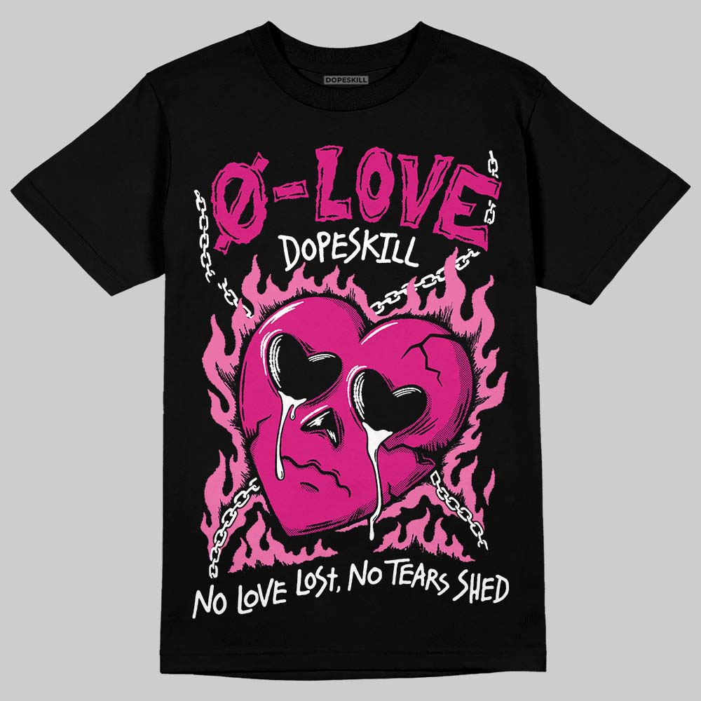 Rick RO Pink Leather Sneakers superstreetwear T-Shirt Crying Heart Graphic