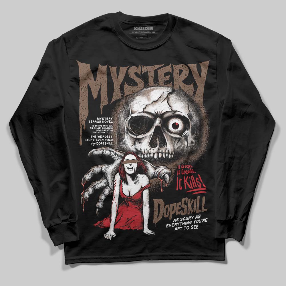 Olive 9s superstreetwear Long Sleeve T-Shirt Mystery Ghostly Grasp Graphic