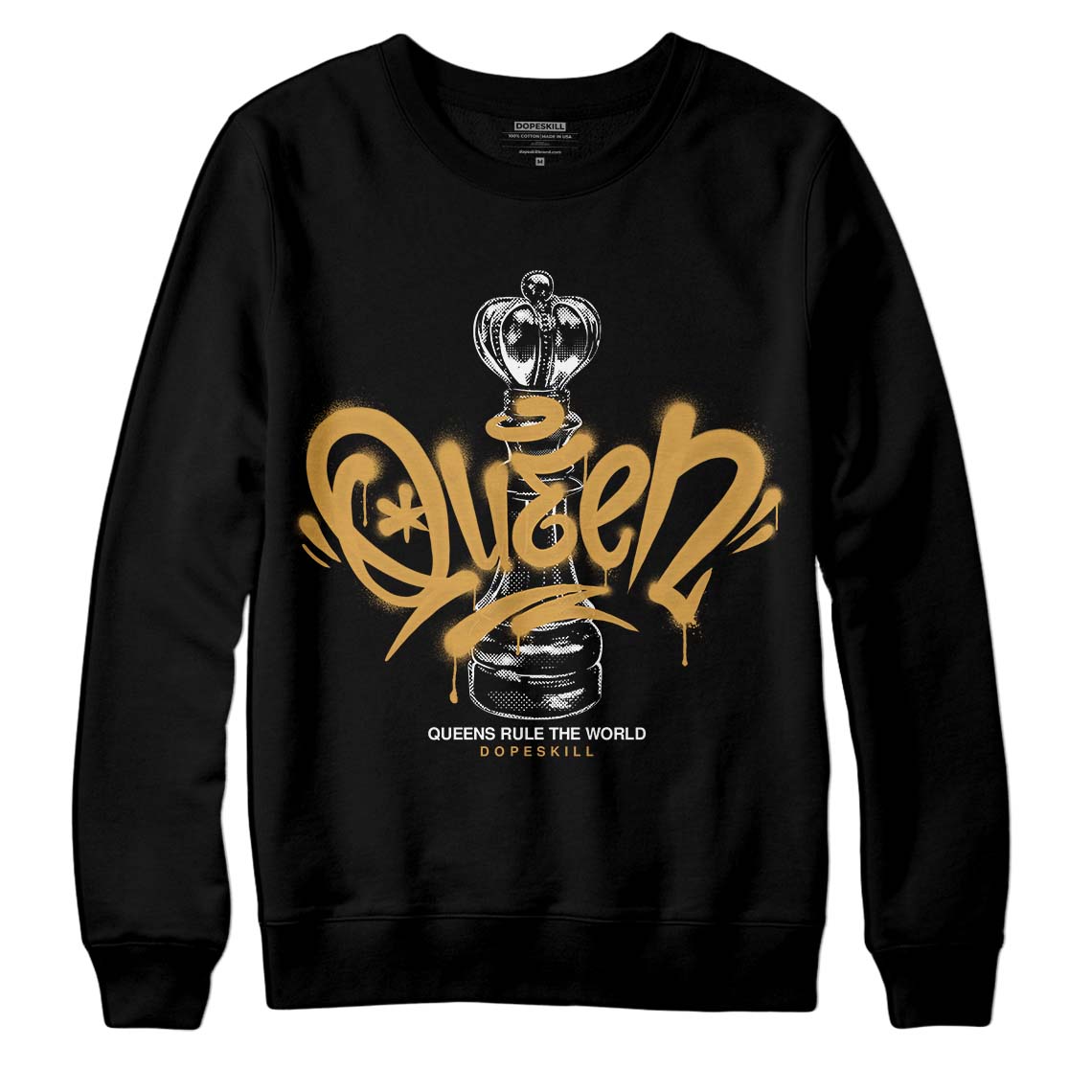 Gratitude 11s superstreetwear Sweatshirt Queen Chess Graphic