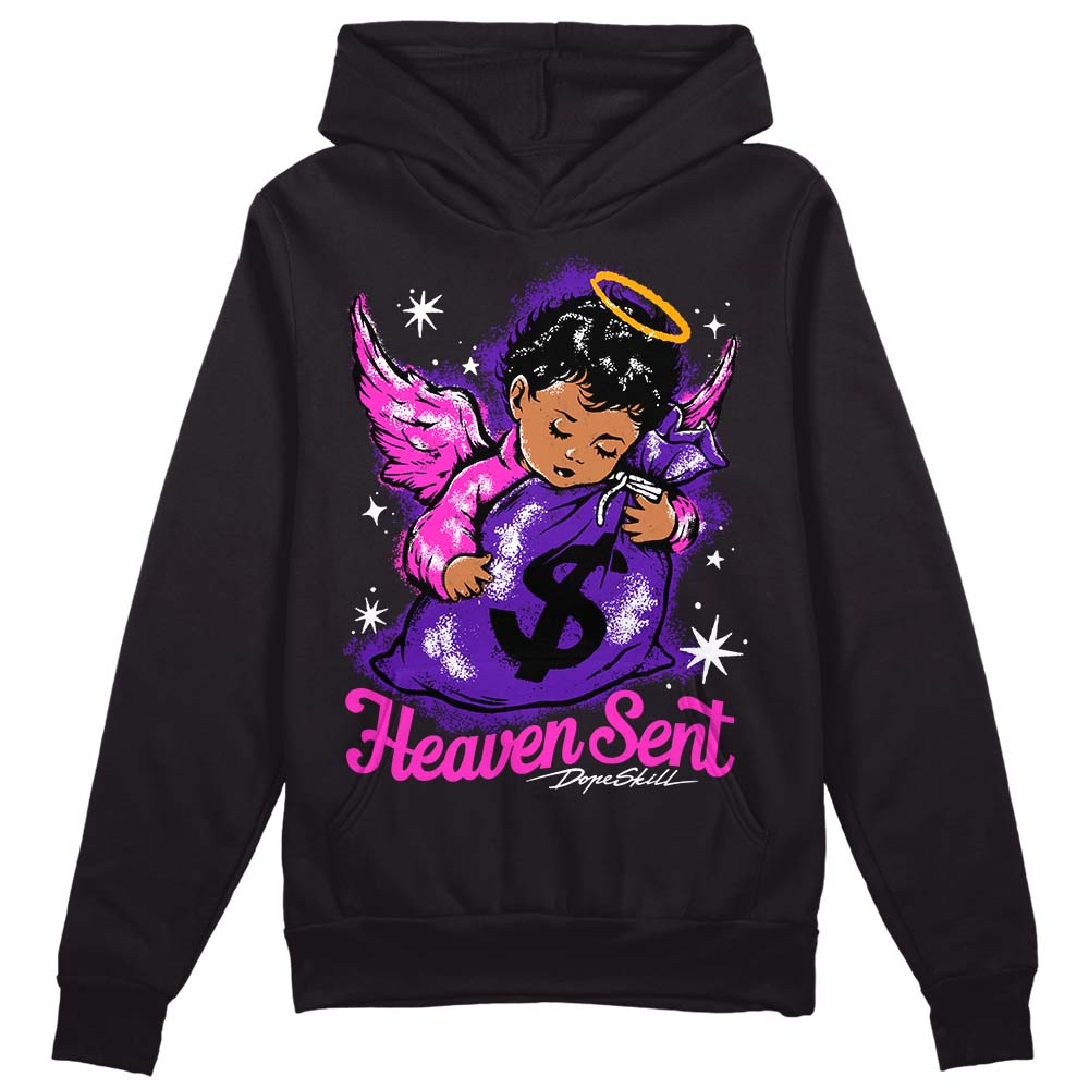 Court Purple 13s superstreetwear Hoodie Sweatshirt Heaven Sent Graphic