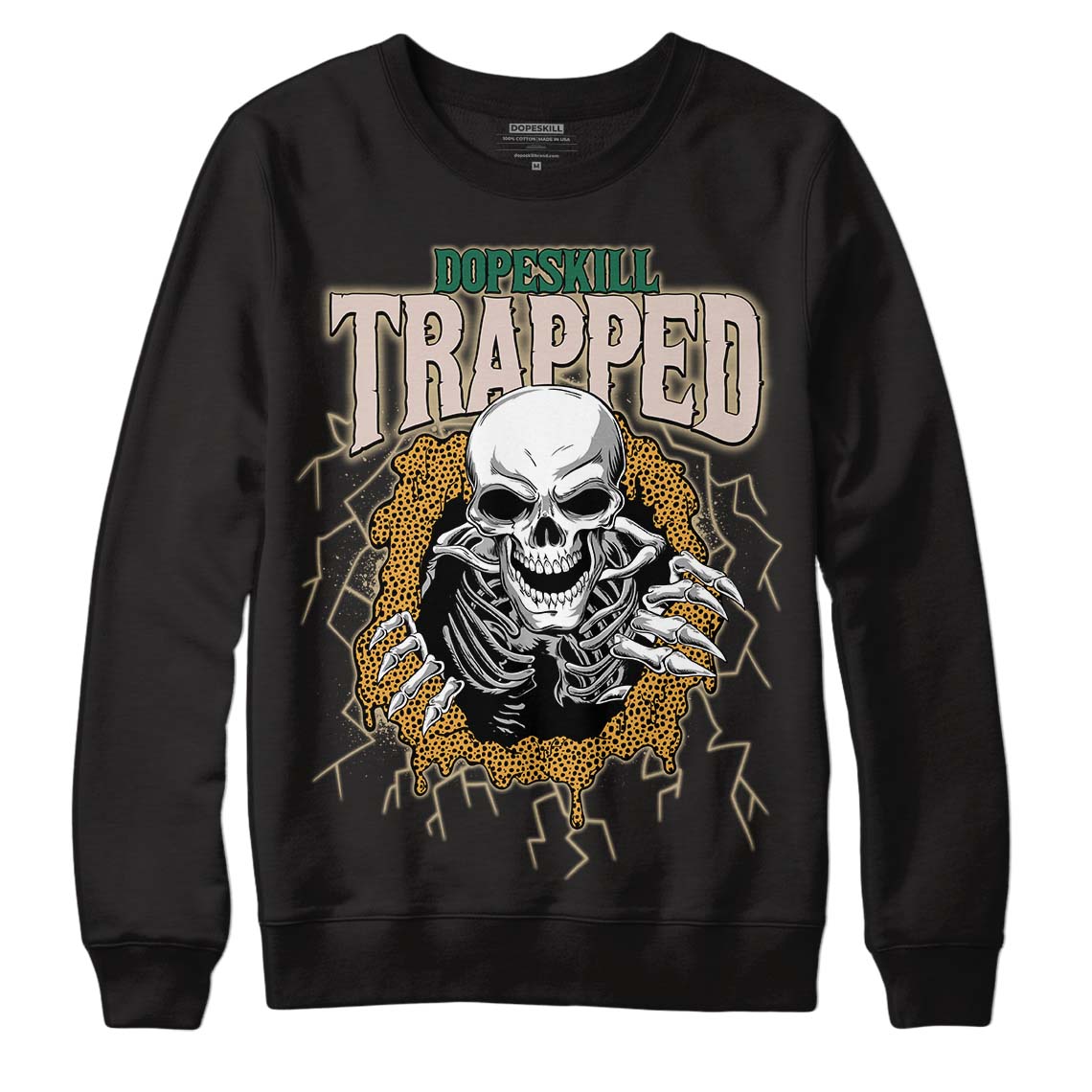 Safari Dunk Low superstreetwear Sweatshirt Trapped Halloween Graphic