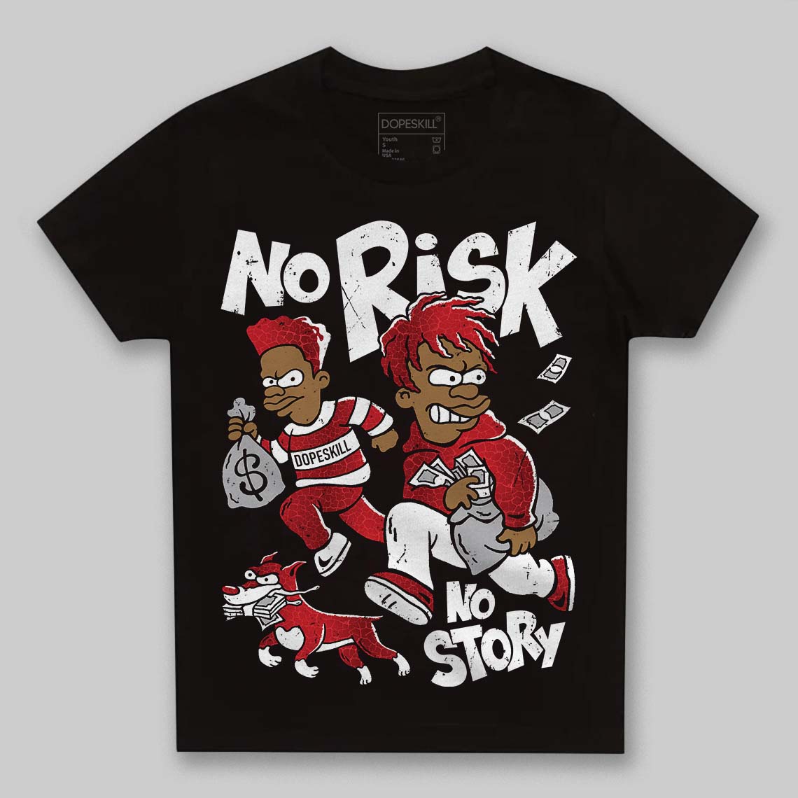 Ruby 1s superstreetwear Toddler Kids T-shirt No Risk No Story Graphic