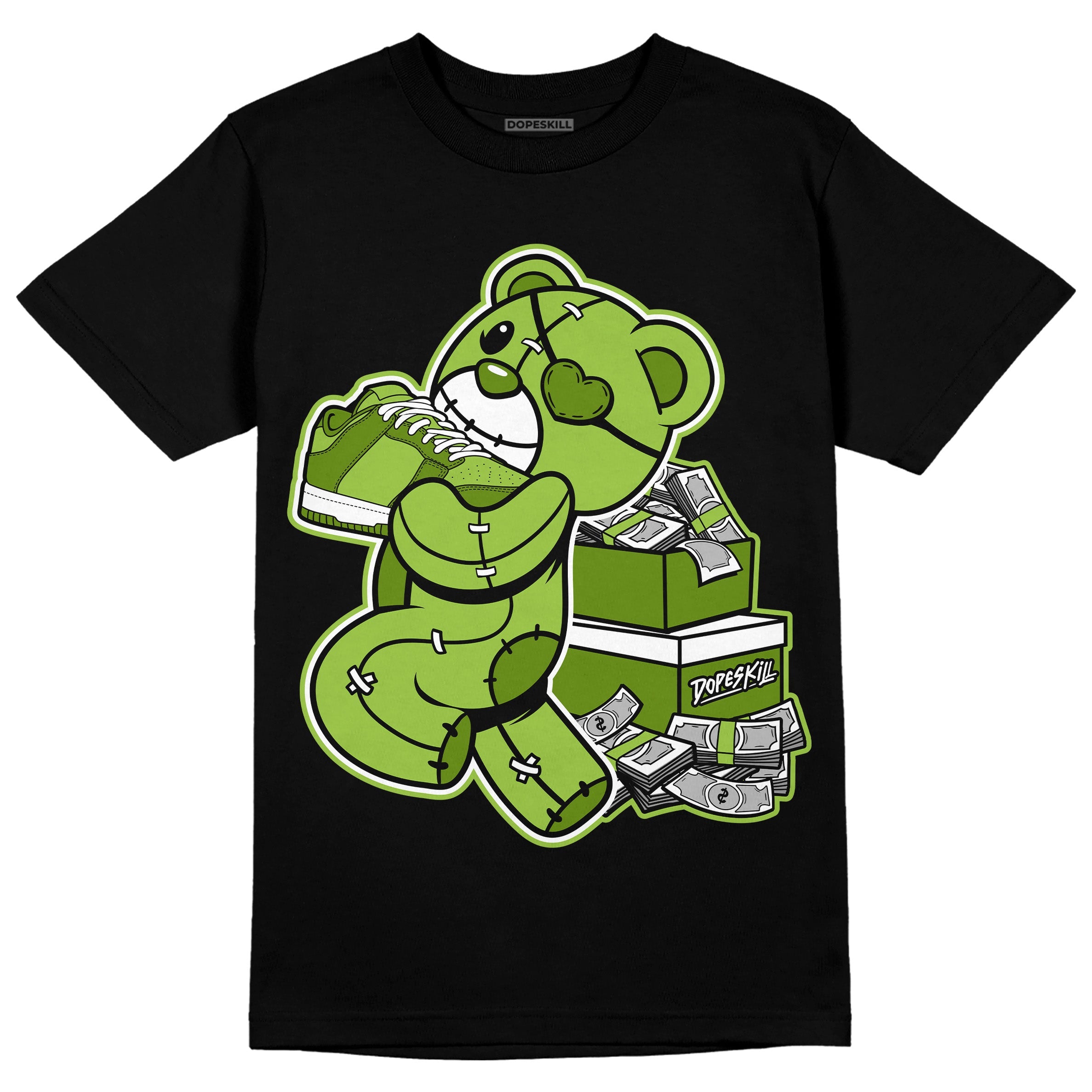 Dunk Low 'Chlorophyll' superstreetwear T-Shirt Bear Steals Sneaker Graphic