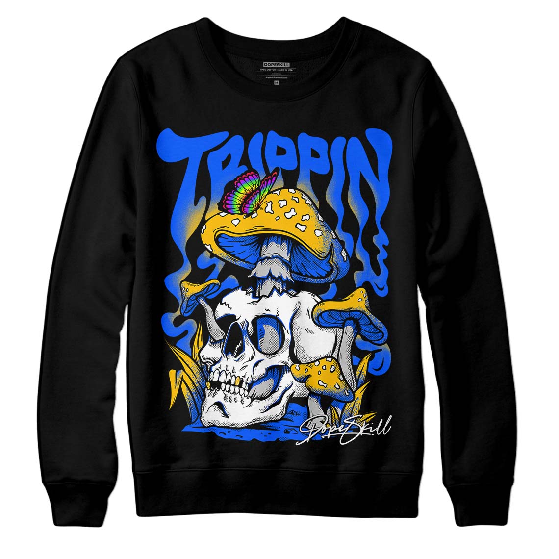 Royal Blue Collection superstreetwear Sweatshirt Trippin Graphic