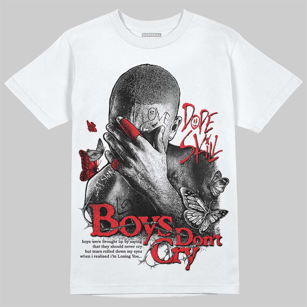 White Thunder 4s superstreetwear T-Shirt Boys Don't Cry Graphic