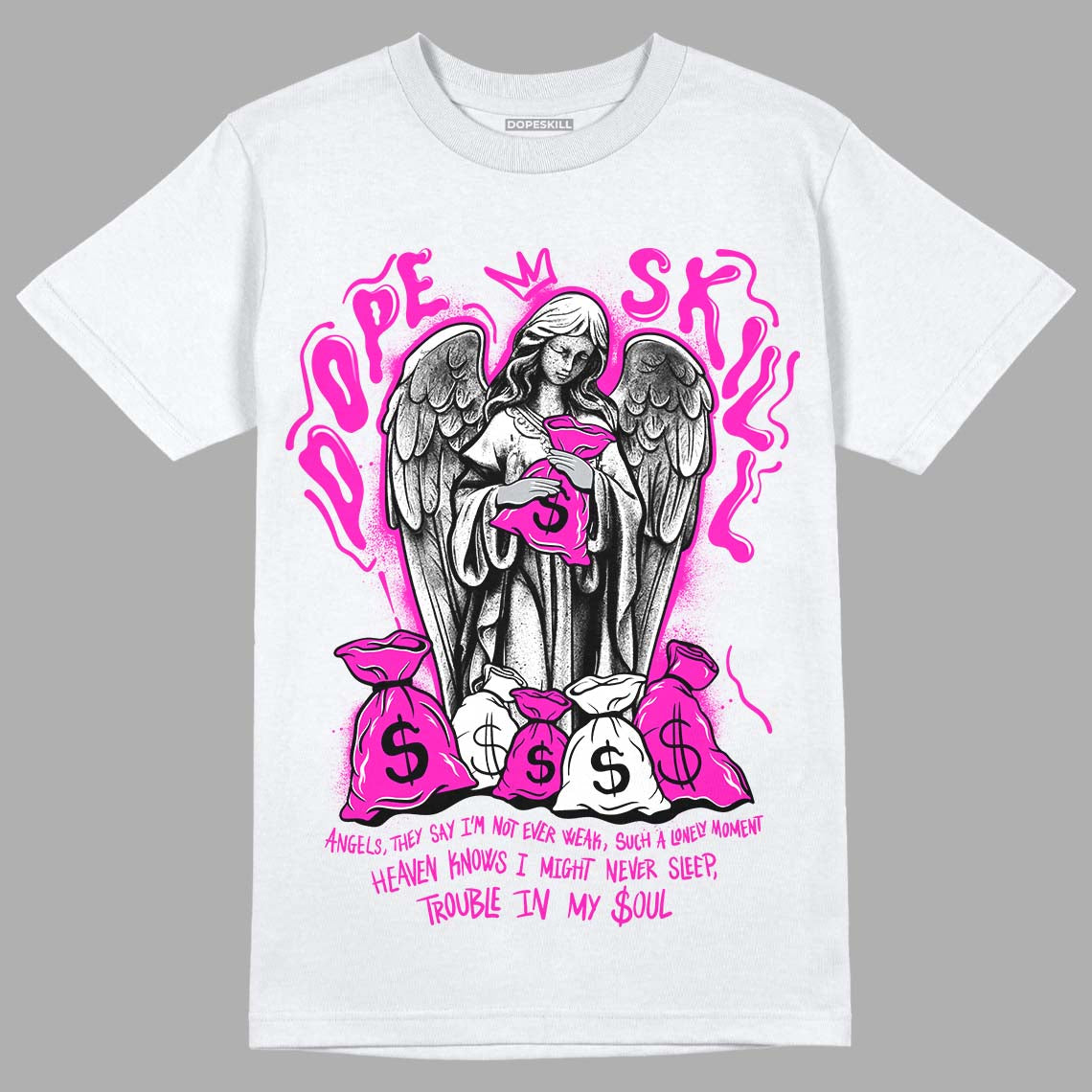 Dunk Low Active Fuchsia superstreetwear T-Shirt Angels Graphic