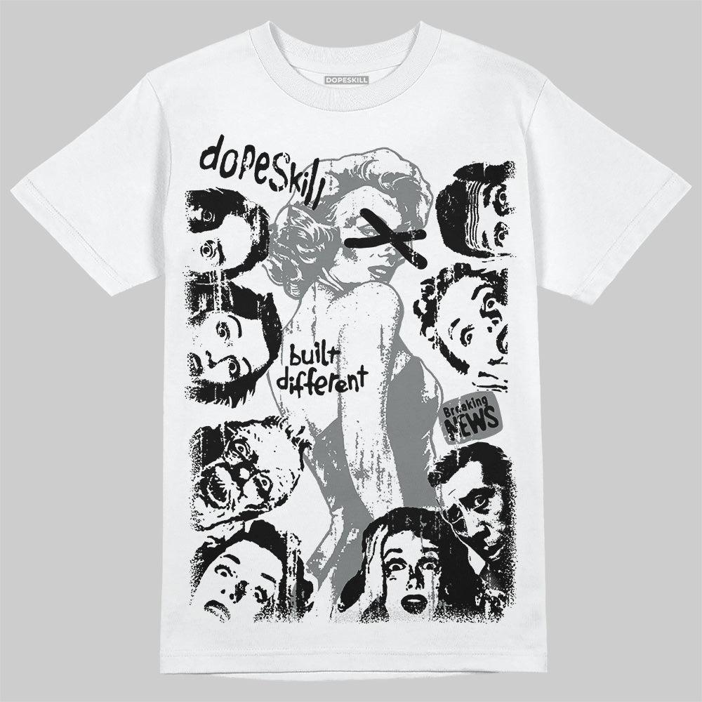 Cool Grey 9s superstreetwear T-Shirt Built Different Graphic