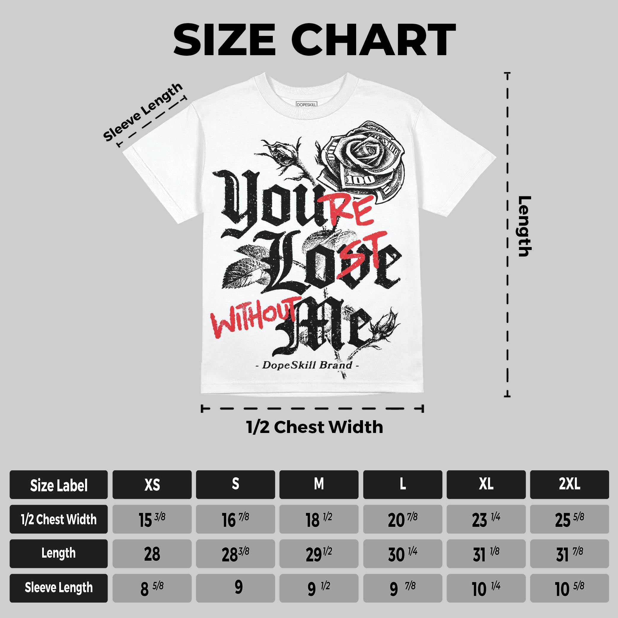 Dunk Panda White Black superstreetwear Oversize Print T-Shirt You're Lost Without Me Graphic