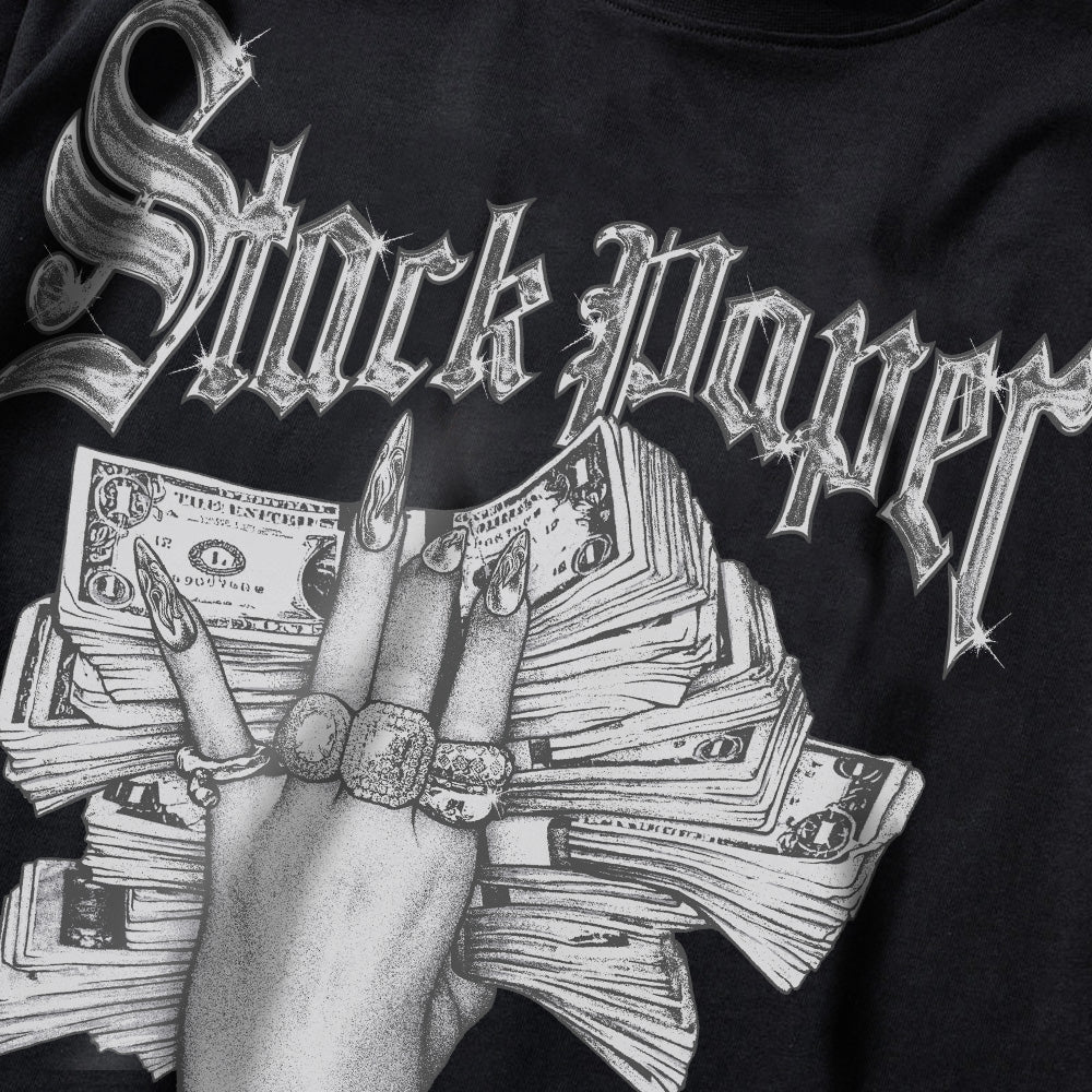 Stack Paper Grey Graphic superstreetwear Premium T-Shirt