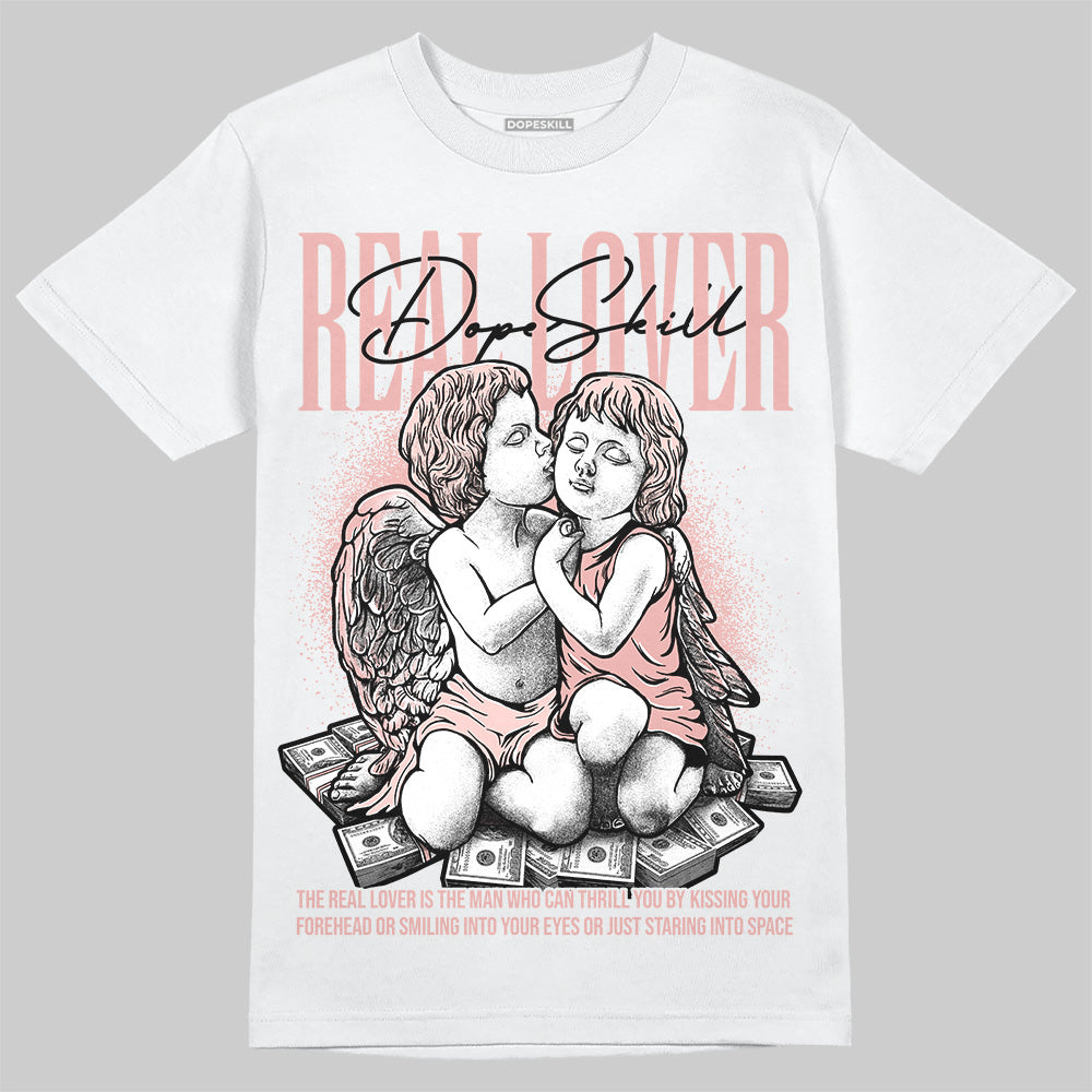 Leather Curb Glitter Pale Pink superstreetwear T-Shirt Real Lover Graphic